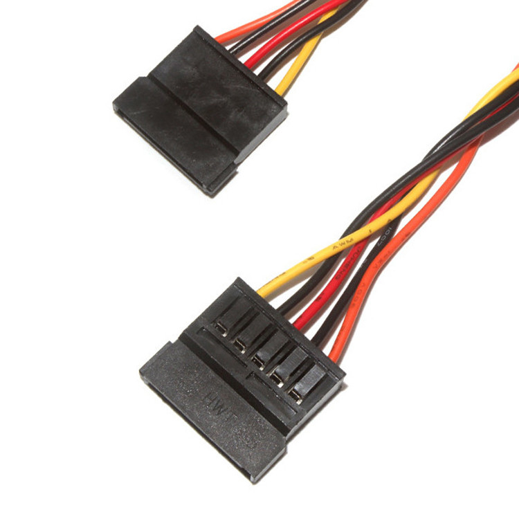 Conector femenino de la exhibición de los lvds del cable de la echada del cable de transmisión de Molex 0679260011 Sata 3.81m m