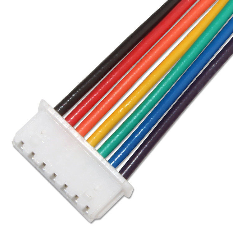 Personalizar JST SHR-07V-S-B Arnés de alambre para 7 cables de alambre de pines a los conjuntos de cable de tablero