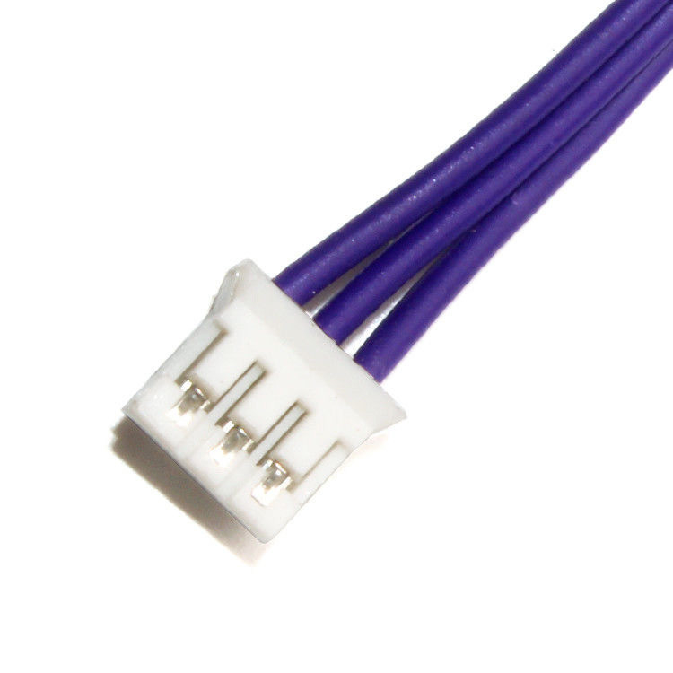 Arneses de alambre de 3 pines JST personalizados, cable de inclinación de 0,8 mm SUHR-03V-S
