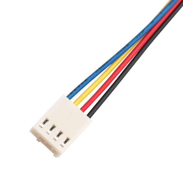Fabrica personalizada JST JH 2.5mm 4-Pin Molex 4-Wire Fan Y Cable Assembly Lvds 4-Pin Conector de cable