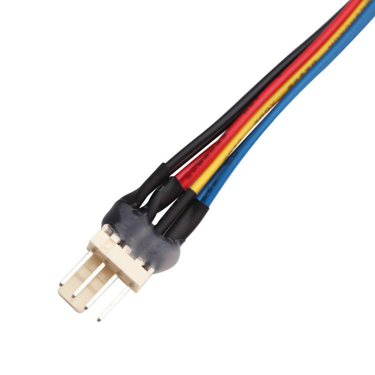 Fabrica personalizada JST JH 2.5mm 4-Pin Molex 4-Wire Fan Y Cable Assembly Lvds 4-Pin Conector de cable