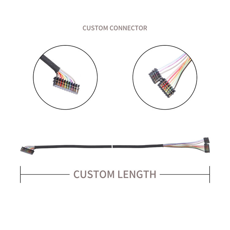 Fabrica personalizada con conectores de micro coaxial de 0.6 PITCH