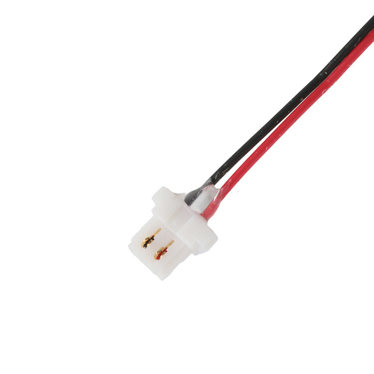 Fabrica JST Arnés 0.8mm Pitch 2P Contactos que se enfrentan a NSHR-6P 1.0mm Enchufe Removible