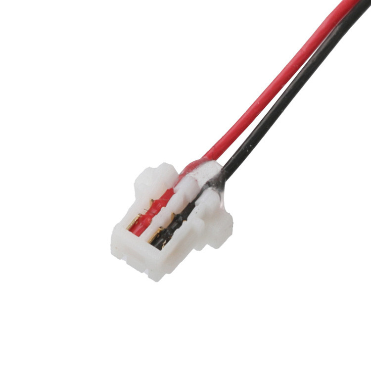 Fabrica JST Arnés 0.8mm Pitch 2P Contactos que se enfrentan a NSHR-6P 1.0mm Enchufe Removible