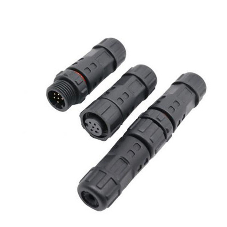OEM/OD MM12 Conector circular impermeable IP67 de grado industrial para equipos eléctricos de automóviles