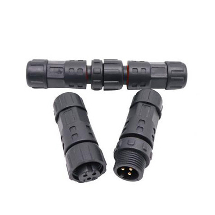 OEM/OD MM12 Conector circular impermeable IP67 de grado industrial para equipos eléctricos de automóviles