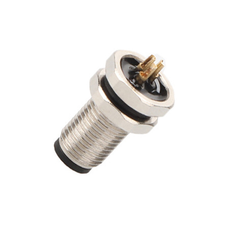 Conector circular M5 Código-A 2Pin 3Pin 4Pin Conectores industriales M5Z03AA0OCJ009-M5 bloqueo delantero