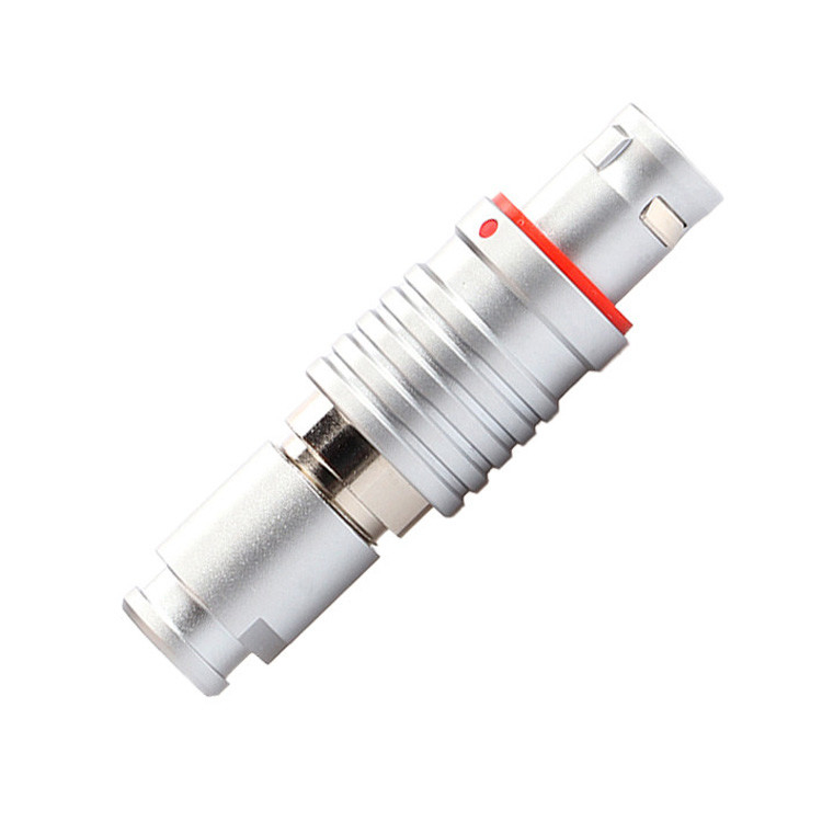 Conector industrial con conector T6 sellado IP54, conector circular impermeable de la serie MB