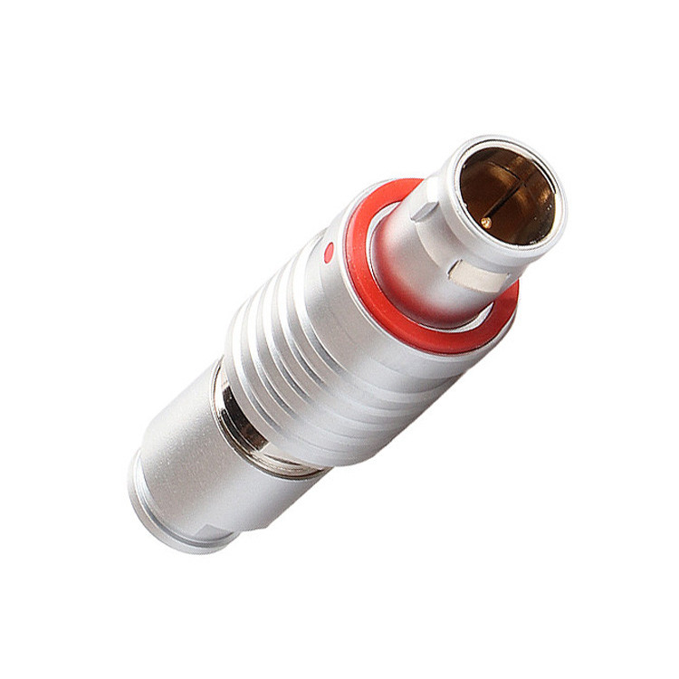Conector industrial con conector T6 sellado IP54, conector circular impermeable de la serie MB