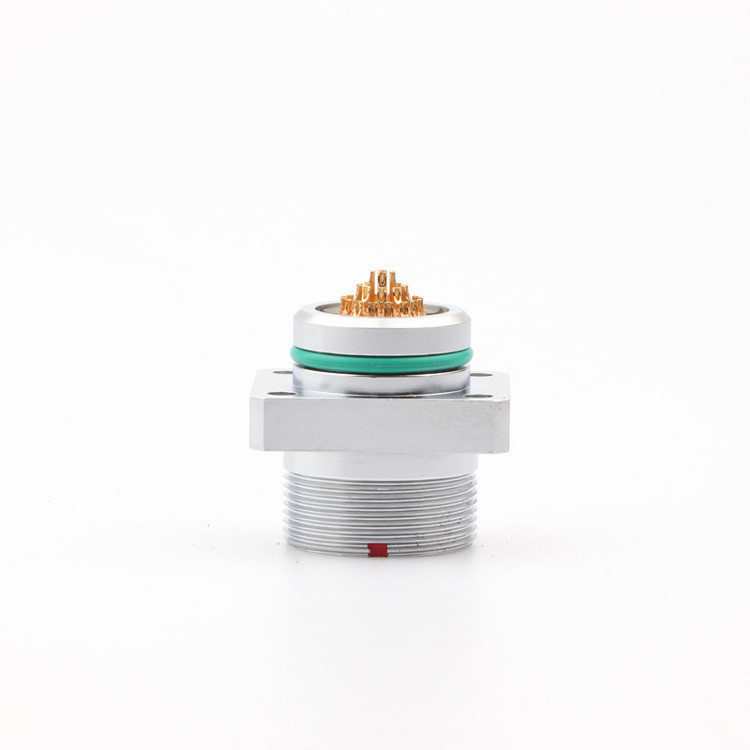 Conectores médicos aeroespaciales de grado industrial - Conector de toma de corriente femenino impermeable de la serie B ZX 30 pines