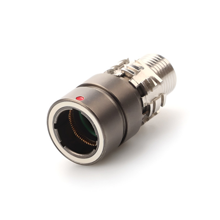 Conector impermeable militar, masculino y femenino, serie 16P R, de grado industrial, con nivel de protección que alcanza IP6K8