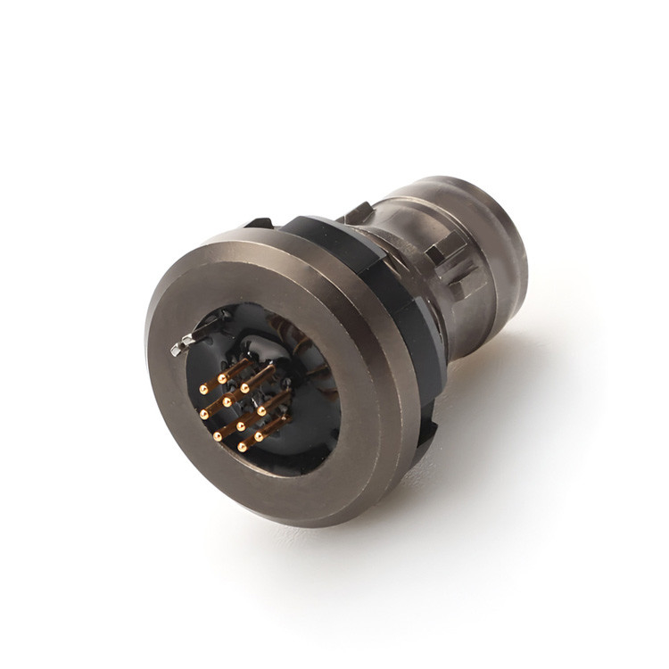 Conector impermeable militar, masculino y femenino, serie 16P R, de grado industrial, con nivel de protección que alcanza IP6K8