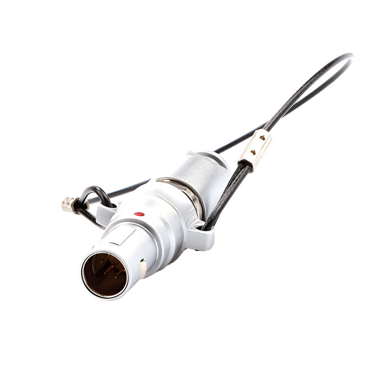 Conector circular de empuje y tira de serie B de tipo multi-núcleo, núcleo de aguja de soldadura de 2 ~ 32 núcleos (directo o en ángulo)