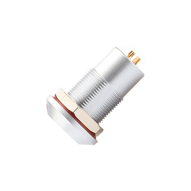 Conector de alimentación circular de la serie B Z7 4P Femenino Vacuo Sellado Enchufe a prueba de agua Enchufe fijo Enchufe fijo IP68