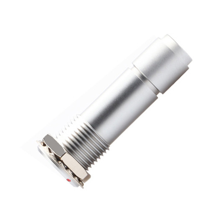 Acoplador de cable de doble tuerca universal Conector circular industrial impermeable Serie B Z10 6P Femenino