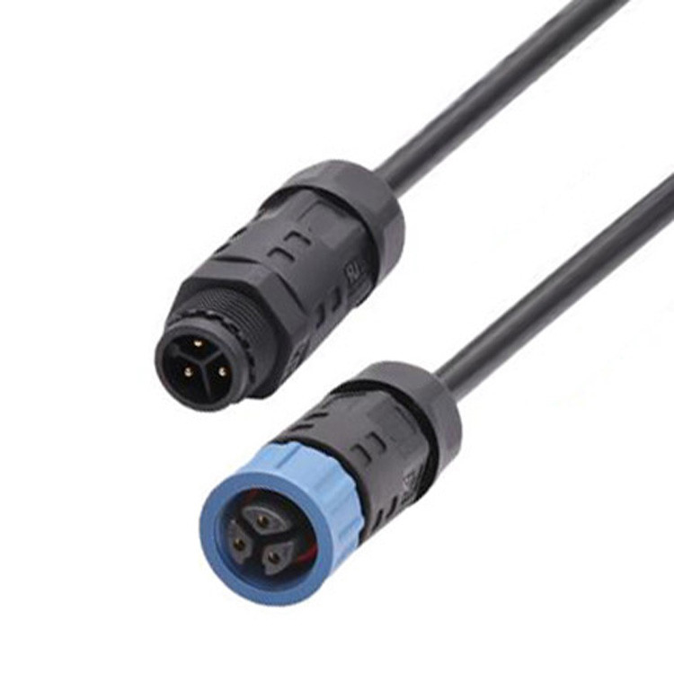 IP67 impermeable M15 conector circular industrial conector de ensamblaje tipo soldador con 2 3 pines