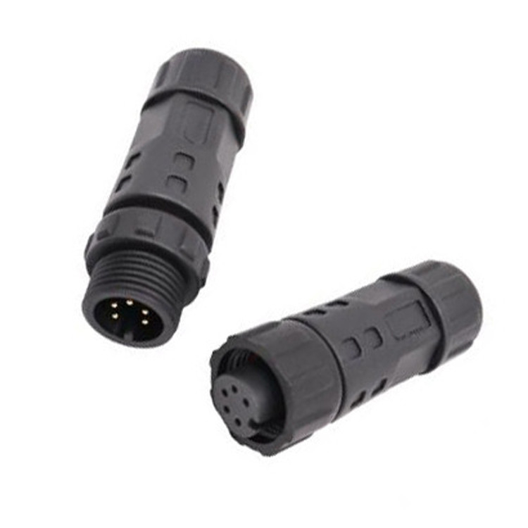 Fabrica Mini M12 8 pin conector de enchufe circular impermeable Industrial IP67 hombre / mujer