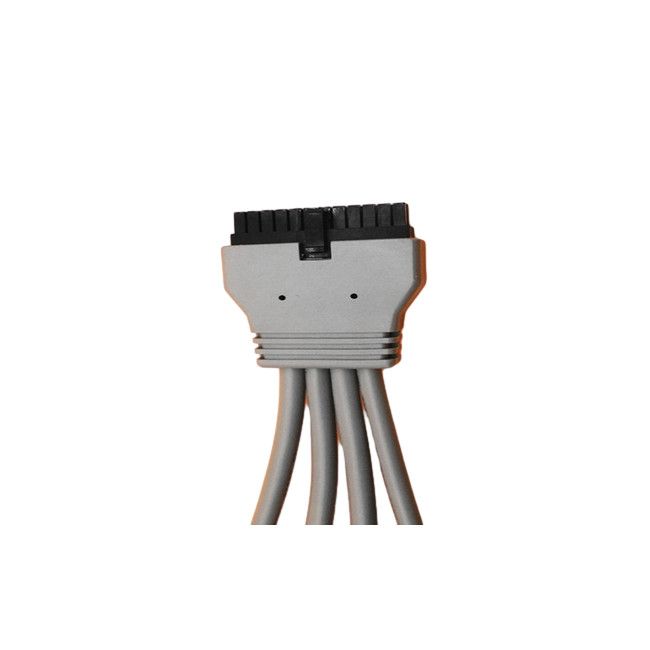 Asambleas de cable de encargo de Molex43025-2400 3.0m m a Pin femenino 6 del zócalo RJ45 Molex 4.2m m