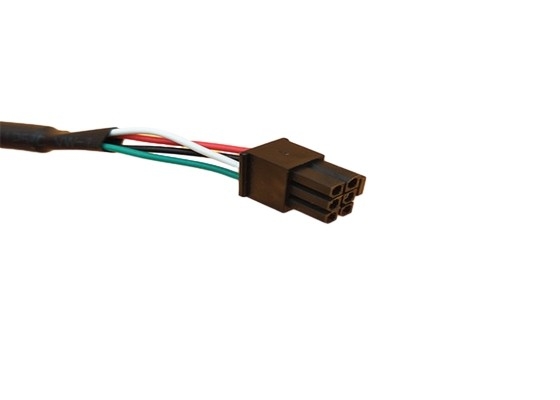 El micrófono del arnés de cable del Pvc cupo el conector negro de 3.0m m 2*2p Molex 43025 4 a Pin Jst - Xh 2464