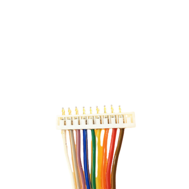Cable de cinta plano electrónico del arco iris, cable plano del conector del conector de la echada de 2.0m m