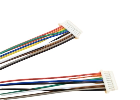 Zócalo Sh micro de la hembra del receptáculo de la echada del Pin 1.0m m de Jst 10 del arnés de cable de encargo del Presidente