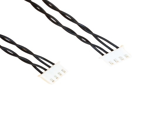 Alambre y cable des alta temperatura del aislamiento de UL10086 ETFE con 4 Pin conector de Jst - de Xh