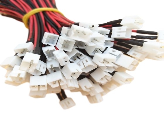 Rojo y ennegrezca 26 al varón de encargo de Jst pH 2PIN del arnés de cable del AWG al cable femenino del enchufe