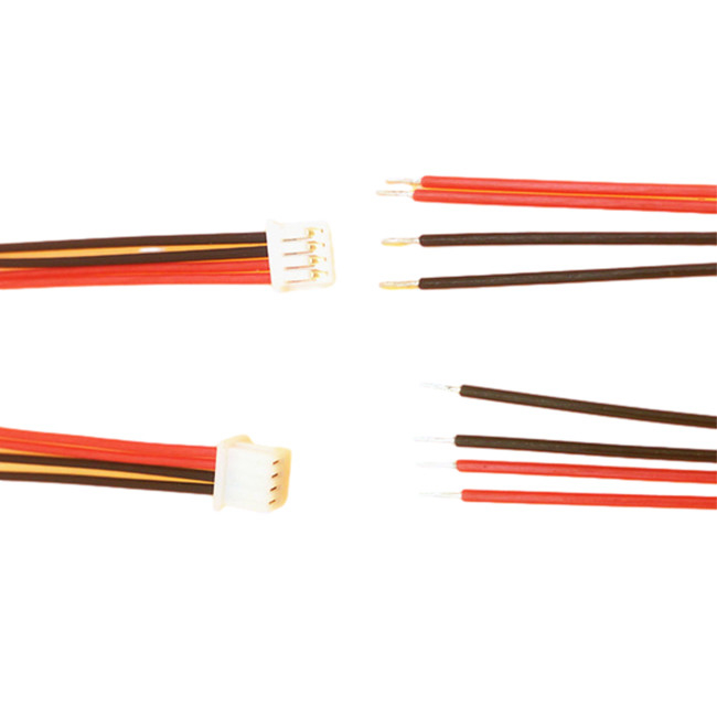 Hembra de la echada de MOLEX 51021 4pin 1.25m m con 24 arneses de cable de AGW para el talud