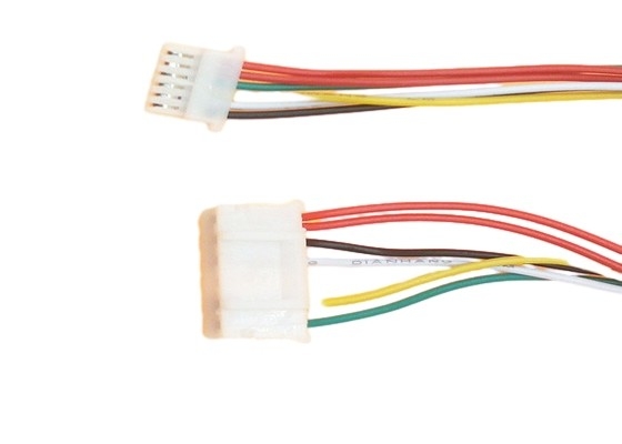 La echada de alta calidad de JST PHR 5pin 2.0m m a la echada de SHLP 6pin 1.0m m con 28AGW ata con alambre el arnés
