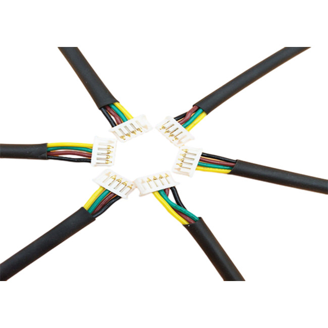 prensa weldding del PWB del molex 10pin 2510 (22-01-1102) 2.54m m al arnés de cable del molex 51021