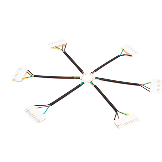 prensa weldding del PWB del molex 10pin 2510 (22-01-1102) 2.54m m al arnés de cable del molex 51021