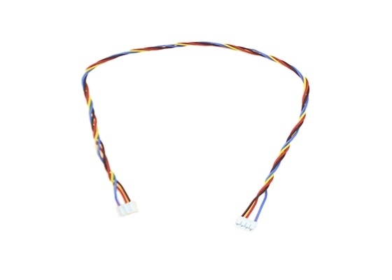 La echada del perno 2.0m m de JST PHR 4 a la echada UL1332 24AWG FEP 4 del perno 2.0m m de JST PHR 4 ata con alambre el arnés