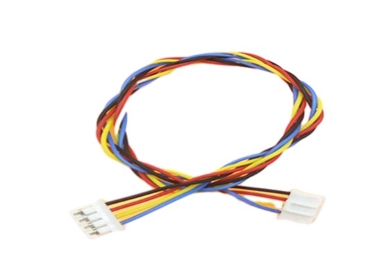 La echada del perno 2.0m m de JST PHR 4 a la echada UL1332 24AWG FEP 4 del perno 2.0m m de JST PHR 4 ata con alambre el arnés
