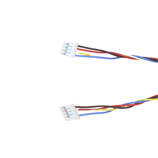 La echada del perno 2.0m m de JST PHR 4 a la echada UL1332 24AWG FEP 4 del perno 2.0m m de JST PHR 4 ata con alambre el arnés