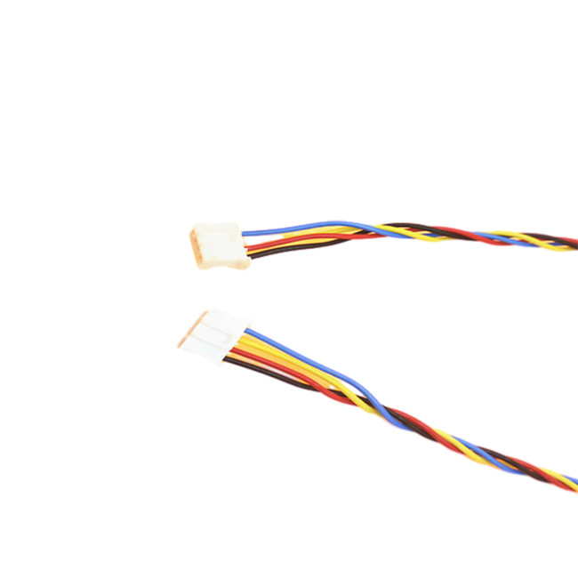 La echada del perno 2.0m m de JST PHR 4 a la echada UL1332 24AWG FEP 4 del perno 2.0m m de JST PHR 4 ata con alambre el arnés