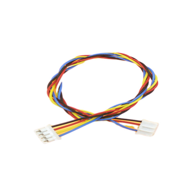 La echada del perno 2.0m m de JST PHR 4 a la echada UL1332 24AWG FEP 4 del perno 2.0m m de JST PHR 4 ata con alambre el arnés