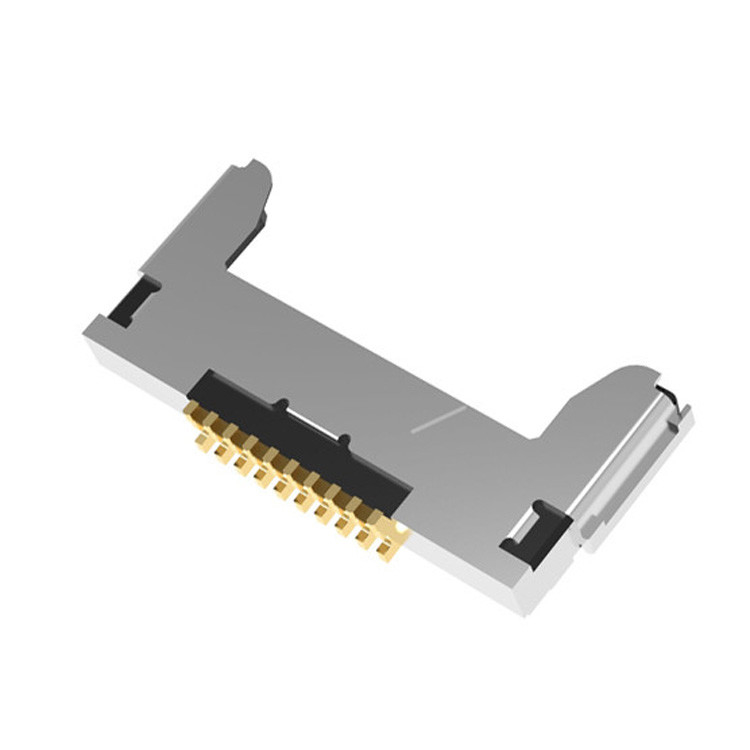 Conjunto de cable microcoaxial 20345-010T32R con anchura de 0,4 mm y conexión microcoaxial LVDS de tipo de apareamiento horizontal de 10 pines