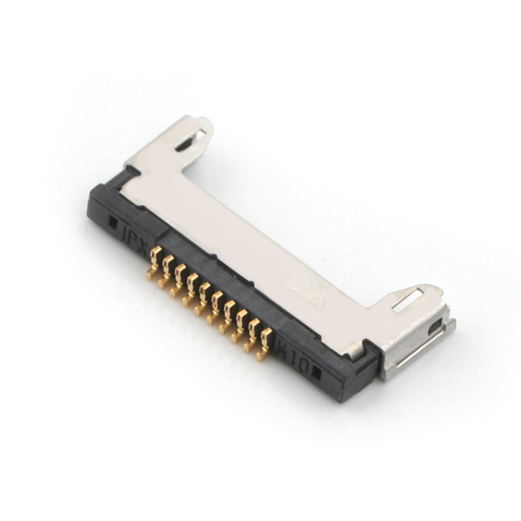 Conjunto de cable microcoaxial 20345-010T32R con anchura de 0,4 mm y conexión microcoaxial LVDS de tipo de apareamiento horizontal de 10 pines