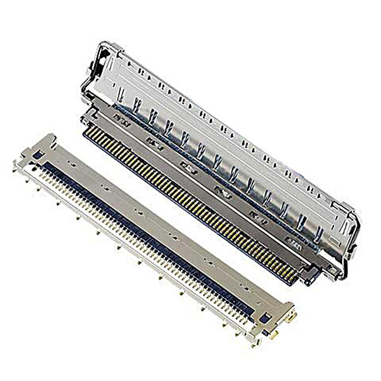 Conector micro-coaxial Mellanox CABLINE-CA II PLUS con tipo de apareamiento horizontal, pitch de 0,4 mm, 20680 20788 20789 20790