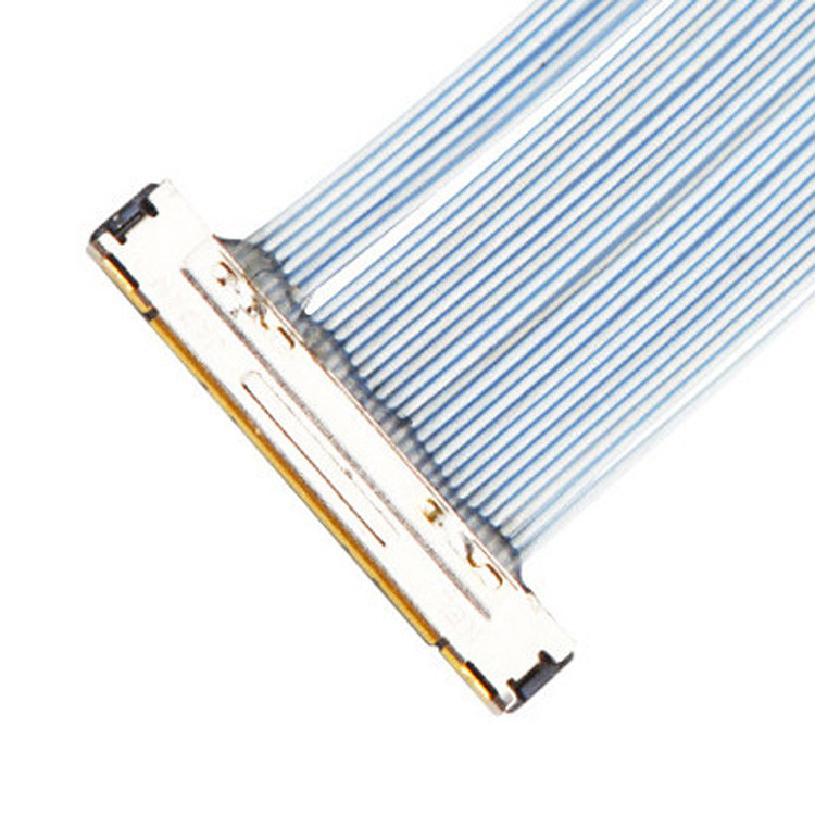 Para cámaras de vigilancia, un conjunto de cable coaxial micro con pitch de 0,25 mm KEL XSLS20-30
