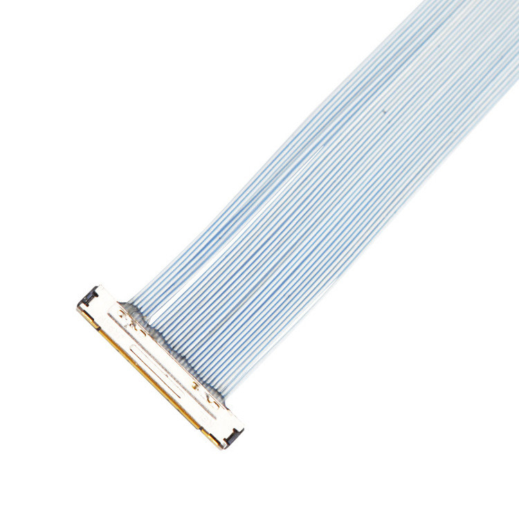 Para cámaras de vigilancia, un conjunto de cable coaxial micro con pitch de 0,25 mm KEL XSLS20-30