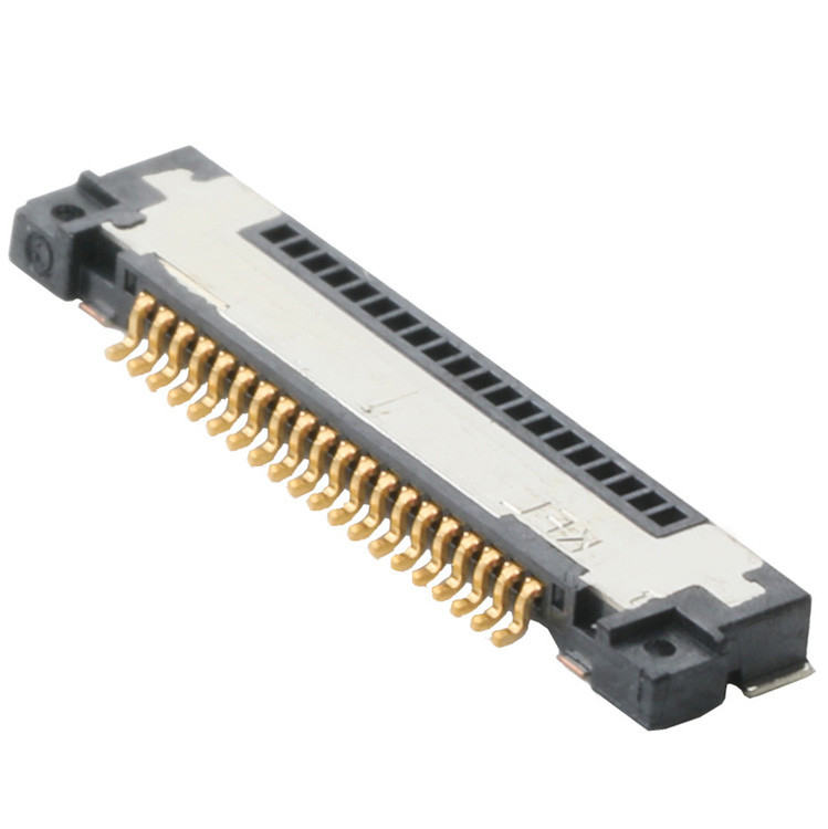 El conector de cable coaxial de micro lado es de ángulo recto