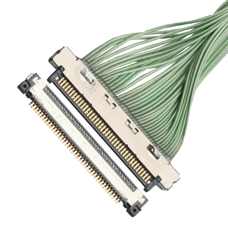 Fabrica KEL USL00-40S 0,4V Conector de cable coaxial micro lateral tipo ángulo recto