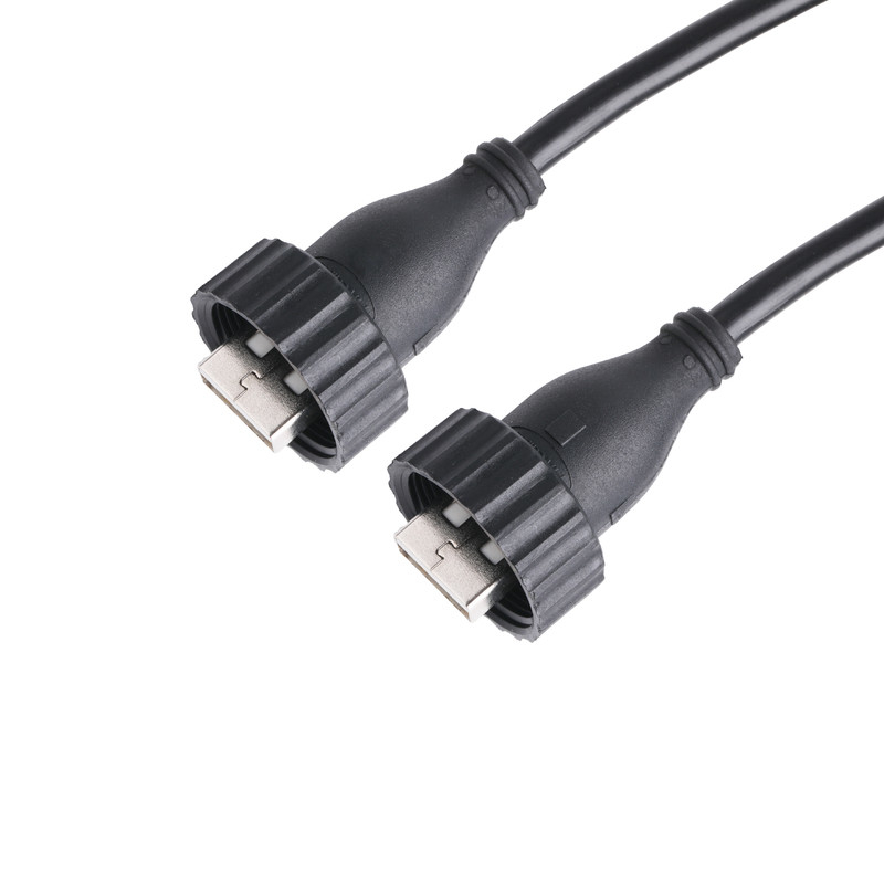 Tipo tipo masculino masculino A A USB2.0 del tipo de USB2.0 A un cable del conector industrial
