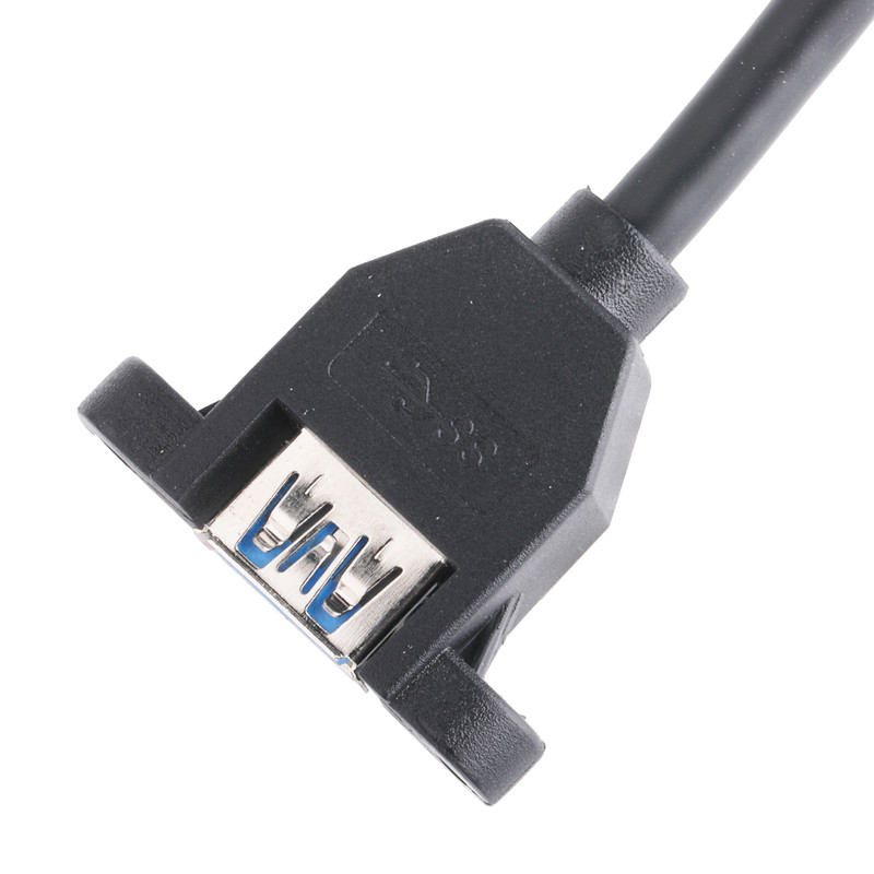 USB 3.0 Panel frontal placa base 19/20 Pin Cable a USB Adaptador de separación femenino Conector de extensión