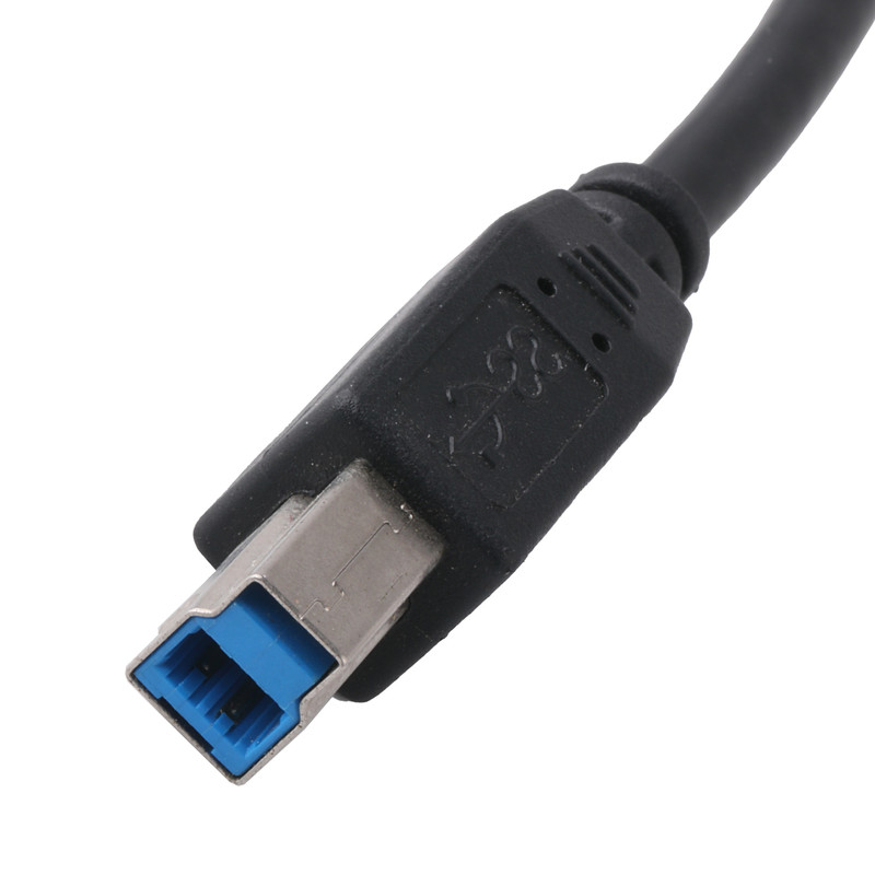 Impresora Plug and Play USB Conector de cable de datos USB 3.0 B Hombre a mujer Usb3.0 Bm a Bf