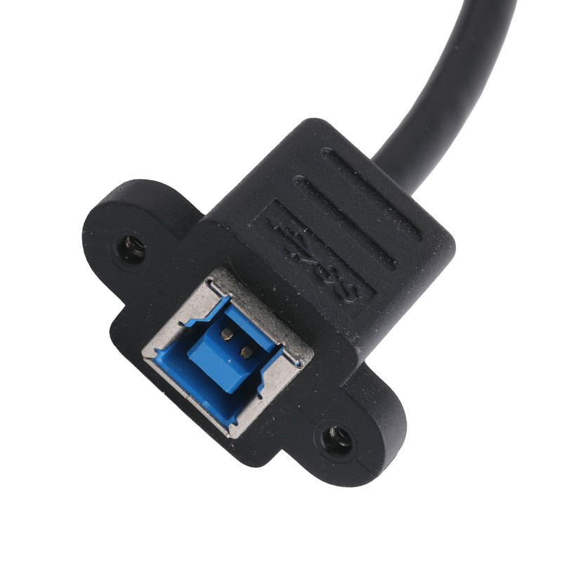 Impresora Plug and Play USB Conector de cable de datos USB 3.0 B Hombre a mujer Usb3.0 Bm a Bf