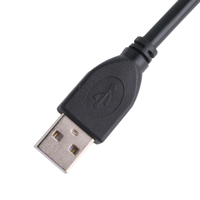 trenza Negro UL conector de impresora cable USB 2.0 Tipo A a Tipo B bloqueo