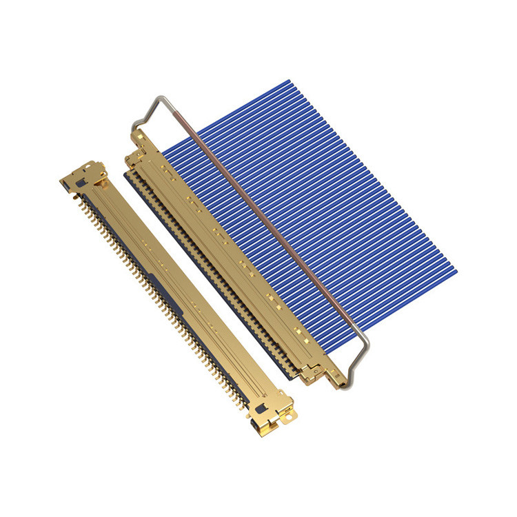 CABLINE-VS 20453-250T-03S Conector micro-coaxial de 50 pines con una inclinación de 0,5 mm, con un tipo de apareamiento horizontal