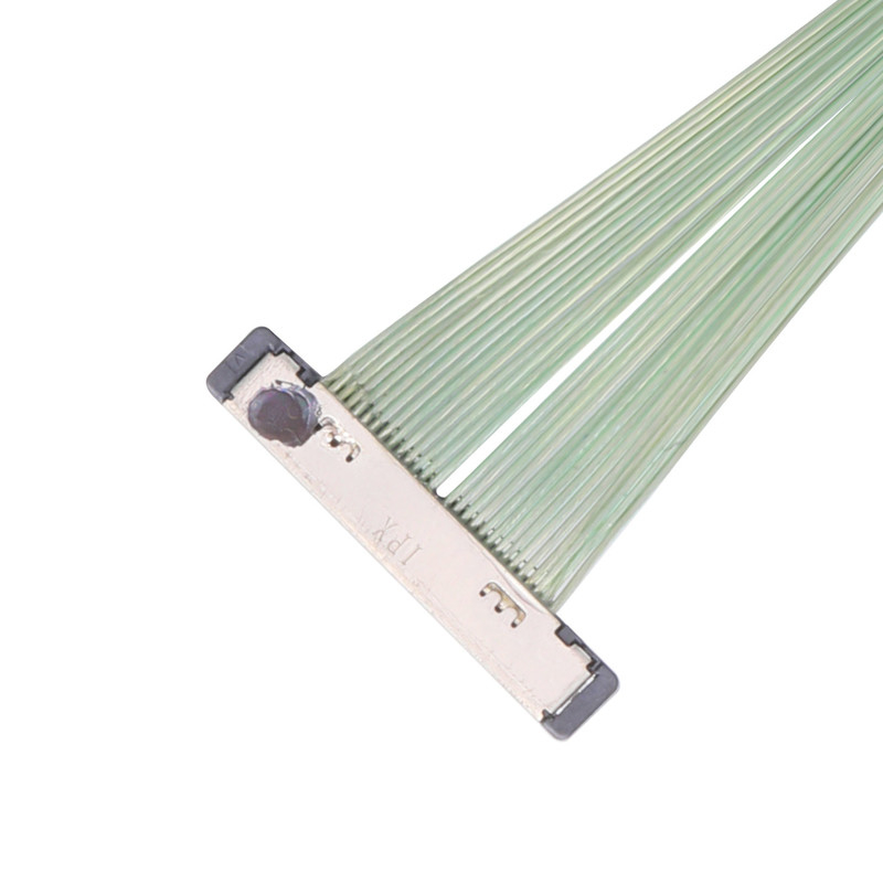 I-Pex Cabline ss 35P Micro Cable Coaxial 20380-035t-06 Lvds Conector 0,4 mm Ángulo recto de inclinación